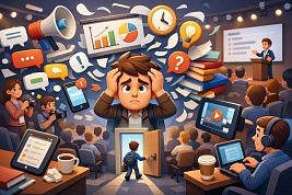 Как избежать перегрузки информацией на больших конференциях